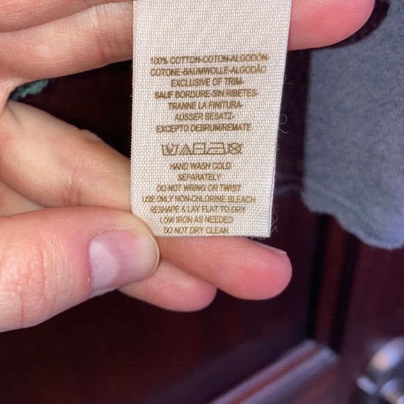 Free People top lace back long sleeve - Picture 4 of 12